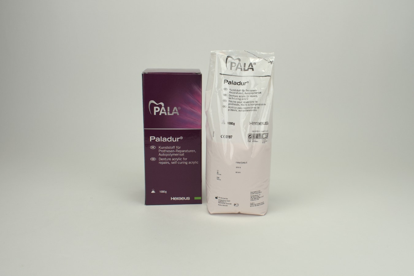 Paladur Pulver rosa 1000g