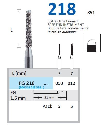 Fg Diamantborr 218 012 5st