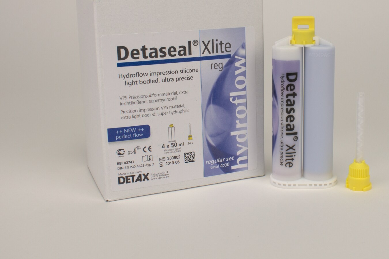 Detaseal hydroflow Xlite Regular set 4x50ml