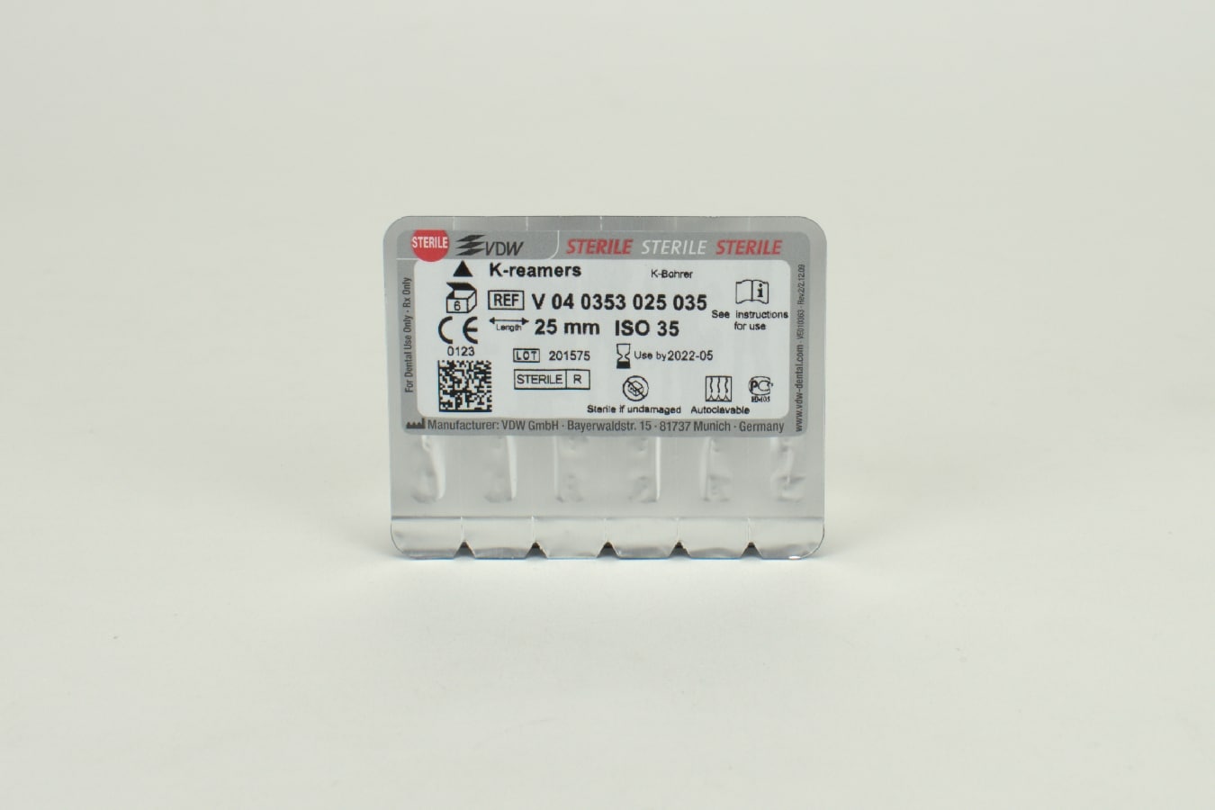 K-Reamer 25mm 35 steril 6st