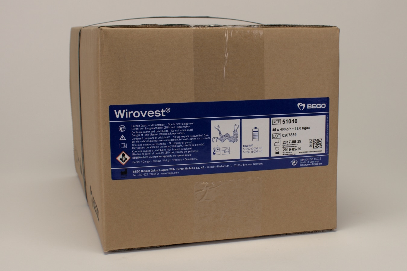 Wirovest 45x400g 18kg