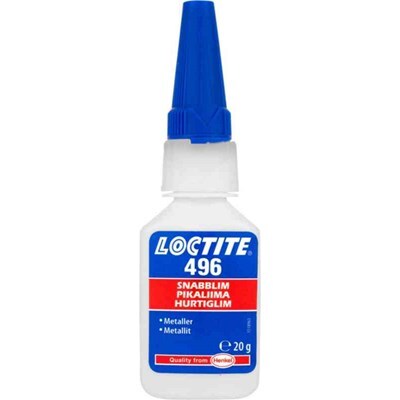 Cyanoakrylatlim Loctite 496 20gr