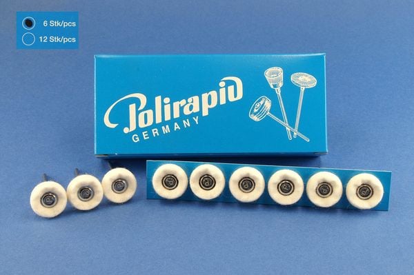 Putstrissa filt 19mm 6st