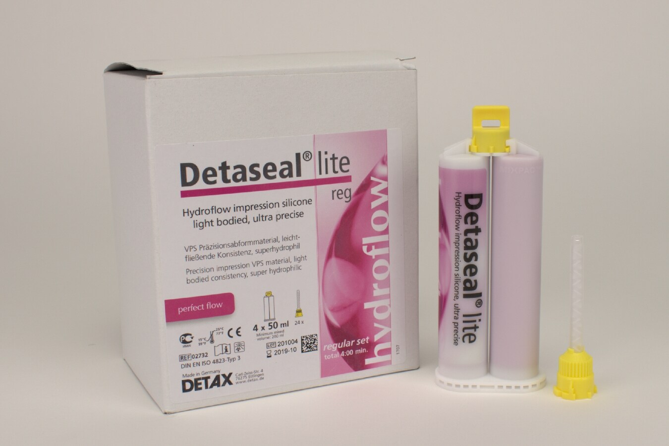 Detaseal hydroflow lite Regular set 4x50ml