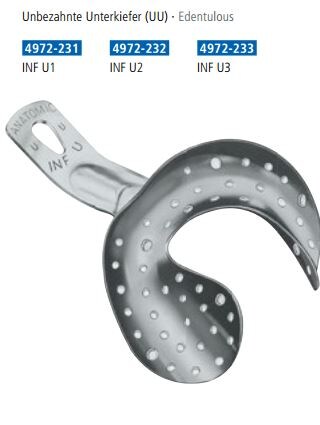 Avtryckssked Anatomisk perforerad UK UU-3