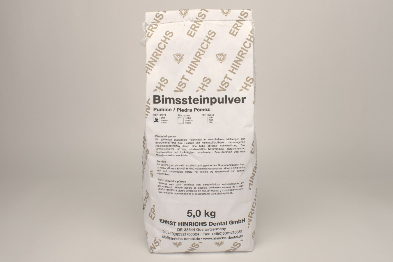 Pimpstenspulver grov 5kg