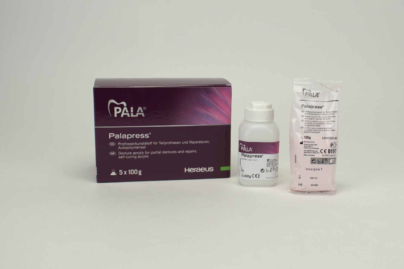 Palapress Plv rosa 500g