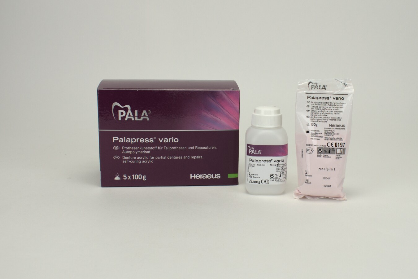 Palapress Vario Pulv Rosa 500g