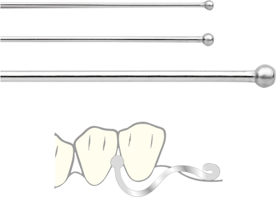 Scheu kulklammer 1,0mm 10st