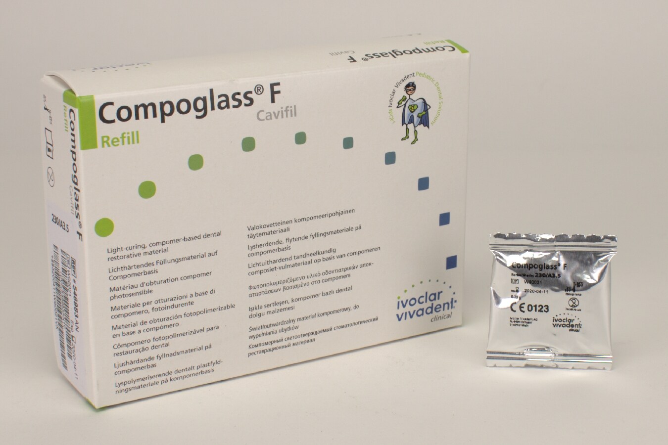 Compoglass F A3,5 Cavifil 20x0,25g