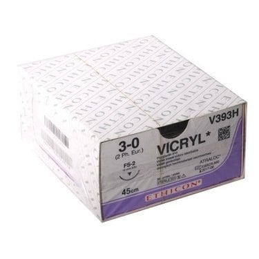 Sutur Ethicon Vicryl 3-0 violett FS-2 36st
