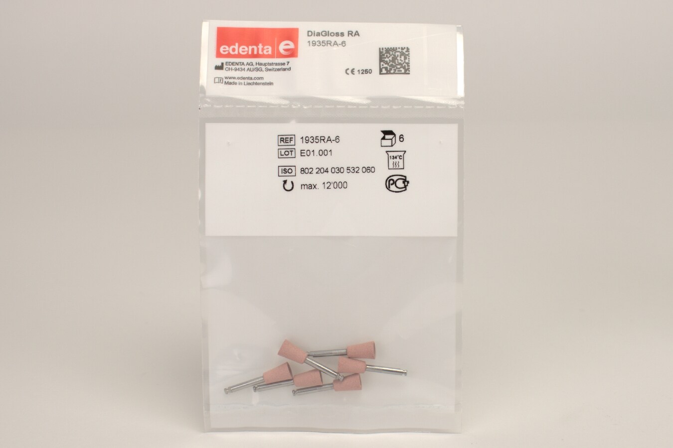 Diagloss Polerare Vst 1935RA rosa 6st