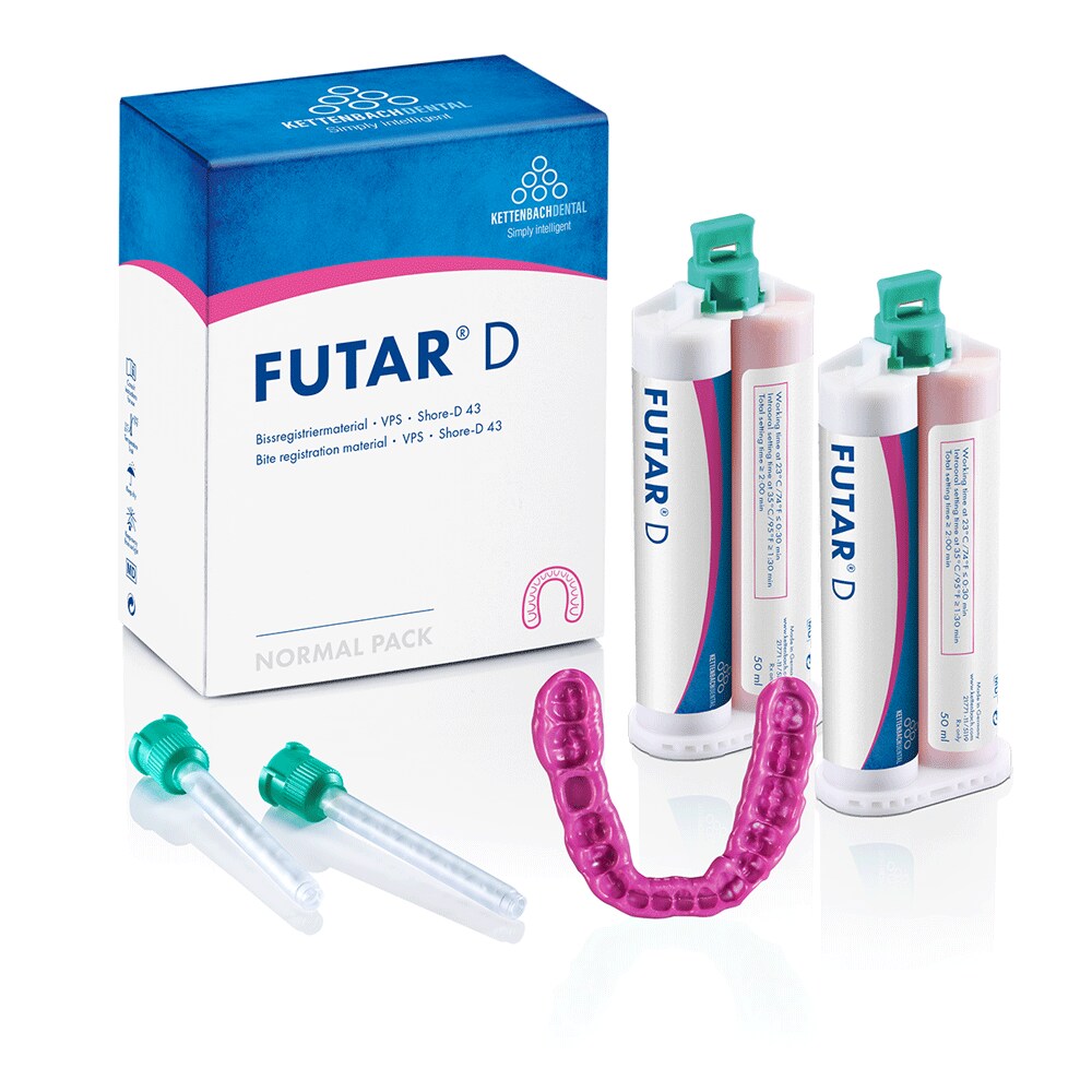 Futar D 2x50ml+6 blandningspetsar