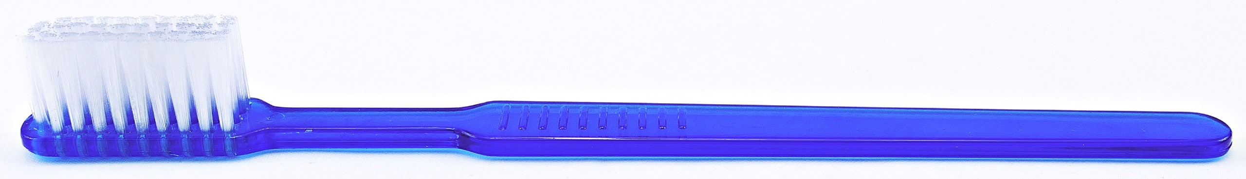 Engångstandborste D-Touch med tandkräm blå 100st