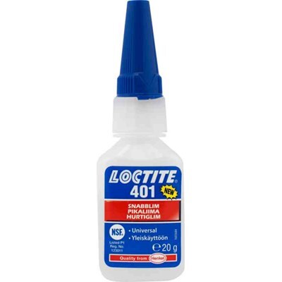 Cyanoakrylatlim Loctite 401 20gr