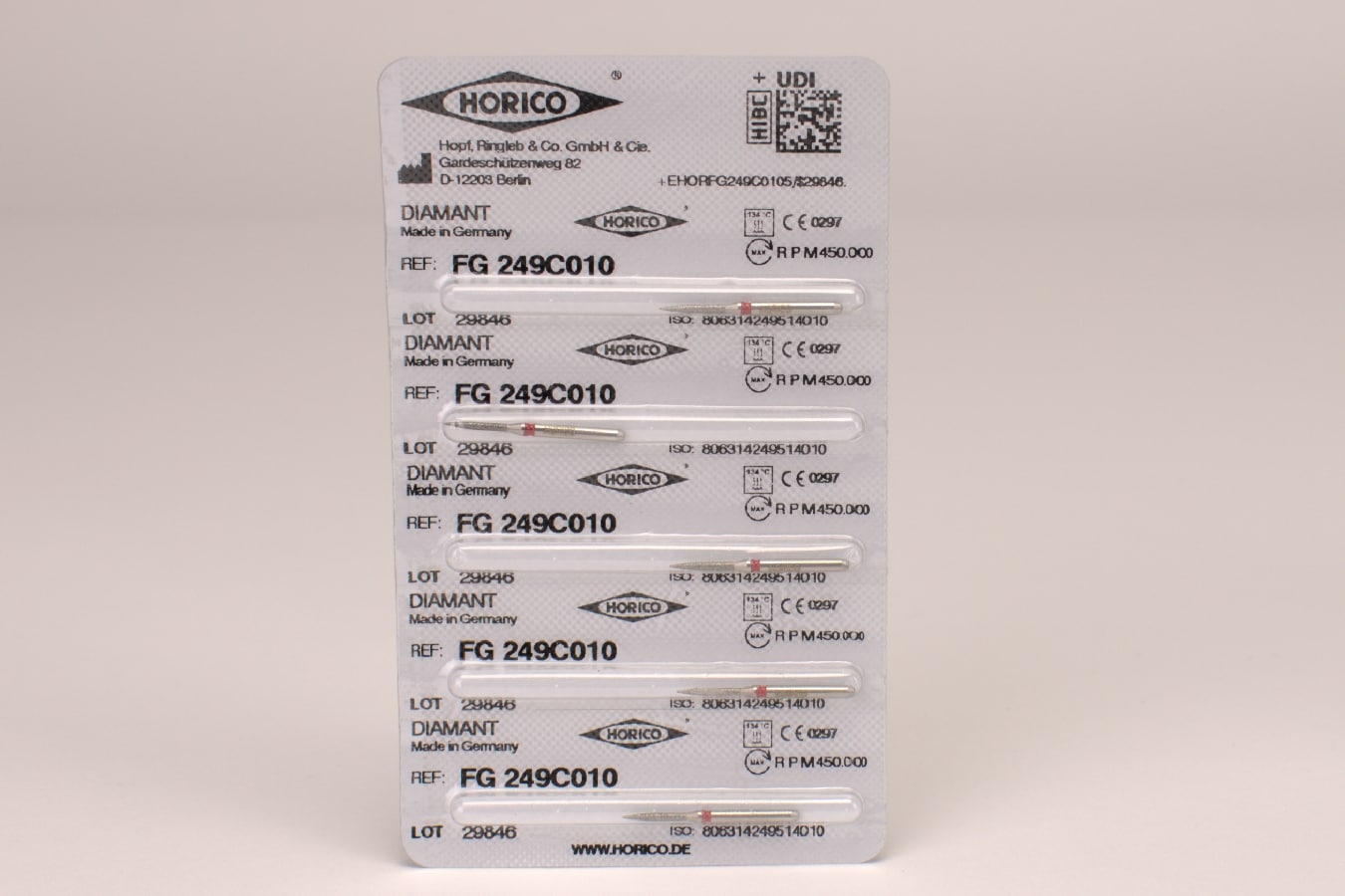 Fg Diamantborr 249 010 C fin 5st