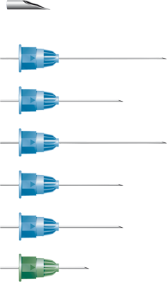 Injektionskanyl Miraject 0,3x21mm 30G 100st