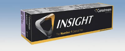 Röntgenfilm Insight IP-11 24x40mm 100E