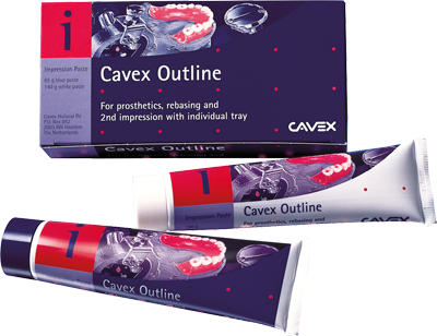 Cavex Outline för protesavtryck 140g+65g