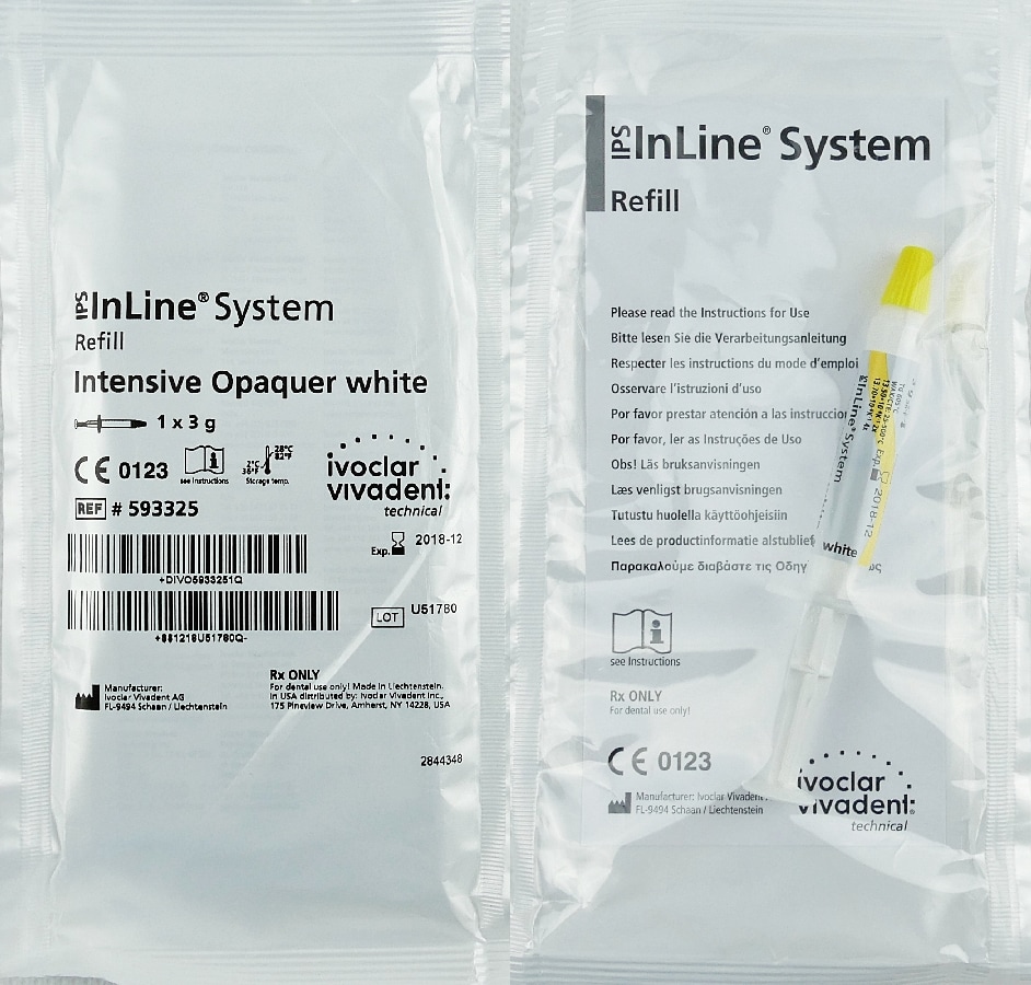 IPS InLine Intensiv Opaquer white 3g