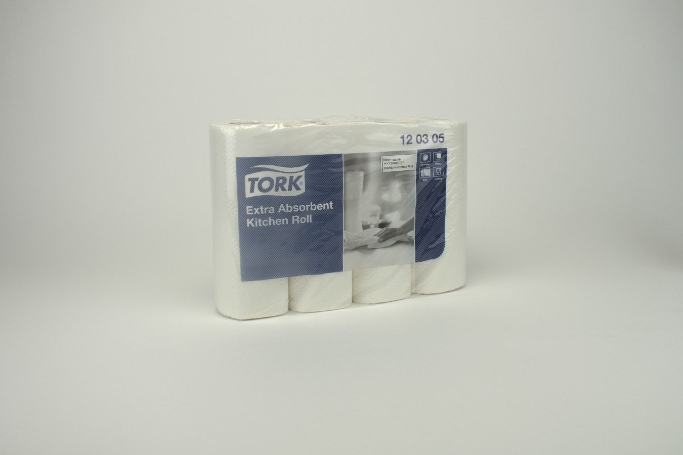 Tork Premium Hushållspapper 3-lag 4rullar