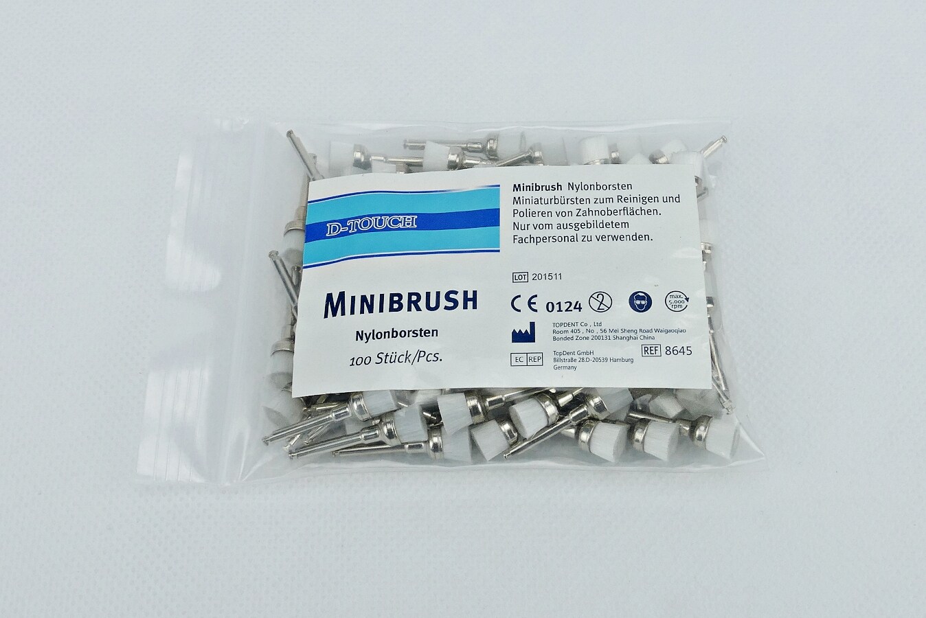 Mini-ZR-Borste D-Touch 835 100st