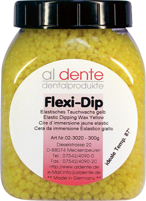Flexi-Dip Doppvax gul 300g