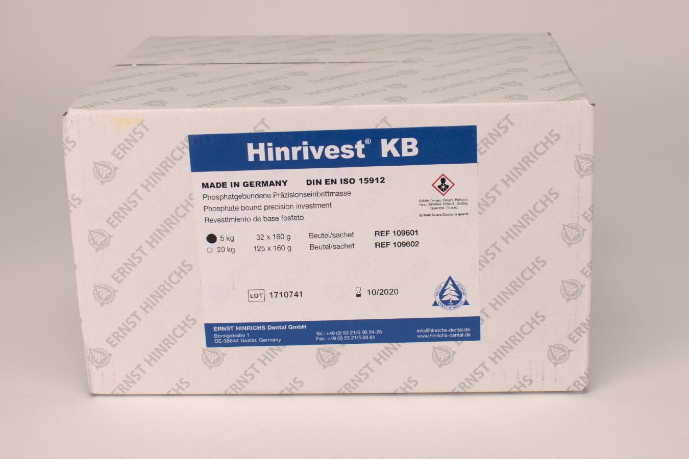 Hinrivest KB 32X160G 5Kg