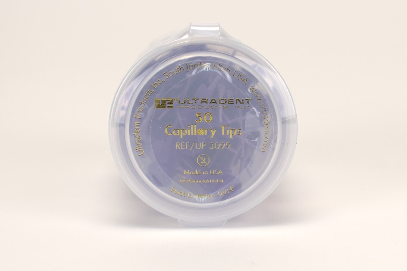 Kanyl Capillary Tip lila 50st