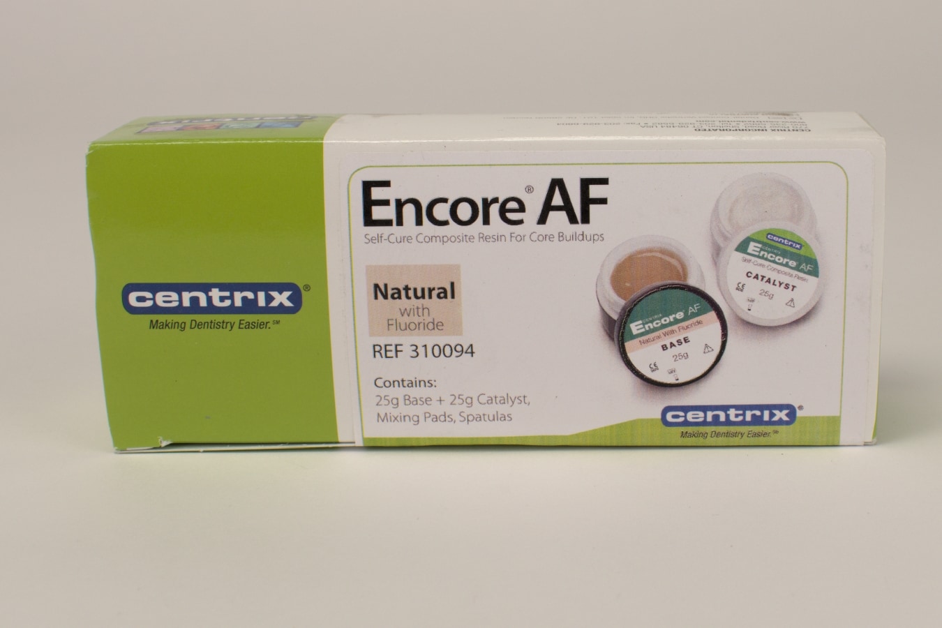 Encore AF tandfärgad med fluor 2x25g