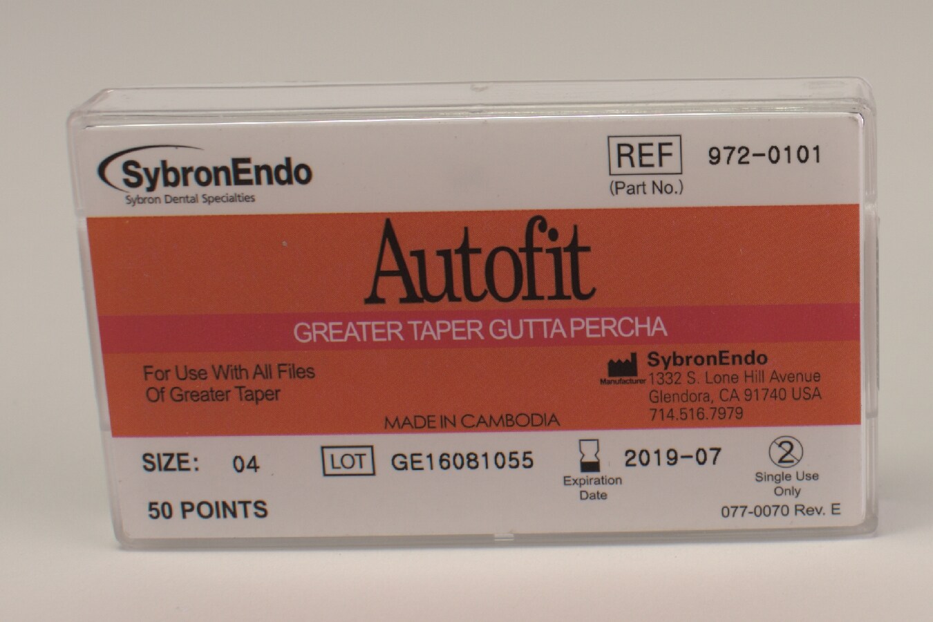 Guttaperka Autofit Greater Taper 04 