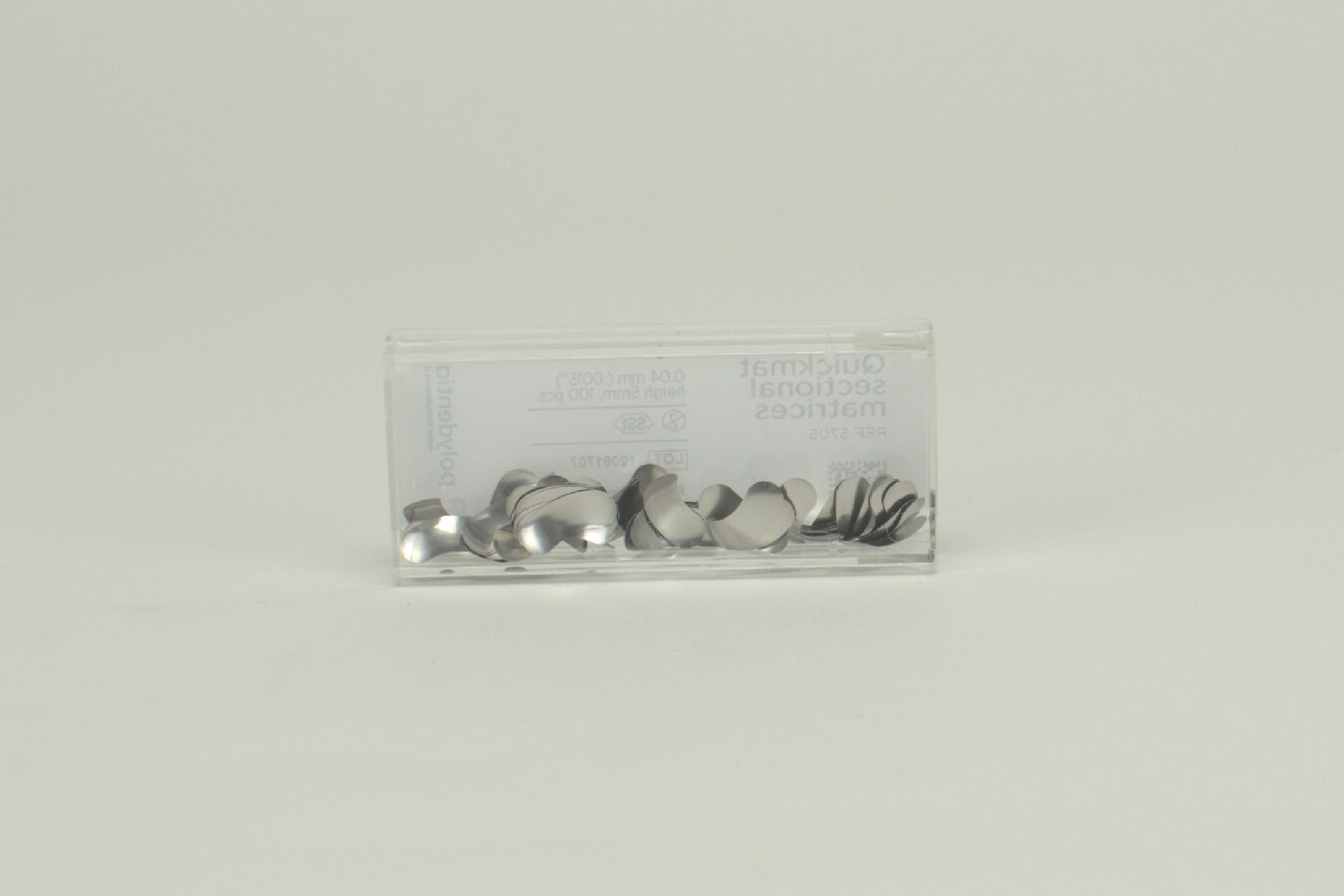 Quickmat Sektionsmatris premolar 0.04mm / 5mm 100st
