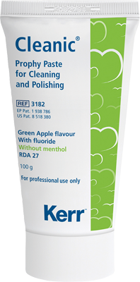 Cleanic Tub med Fluor Green Apple 100g