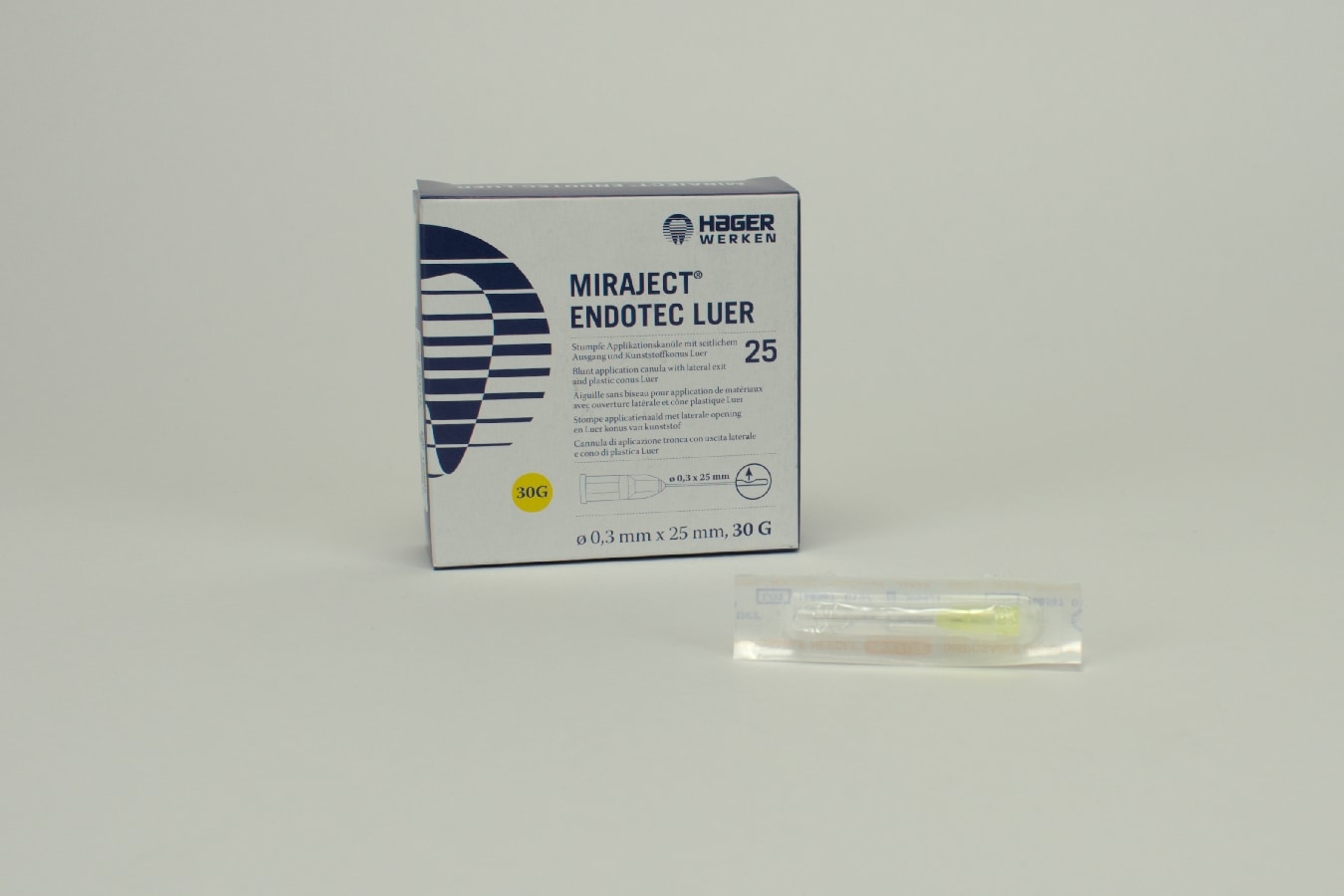 Spolkanyl Miraject Endotec 0,3x25mm Luer 25st