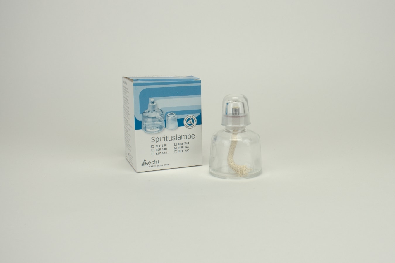 Spritlampa glas ca 100ml
