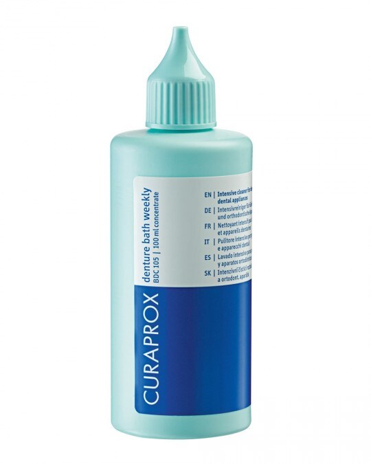 Curaprox BDC Protesrengöring "weekly" 100ml