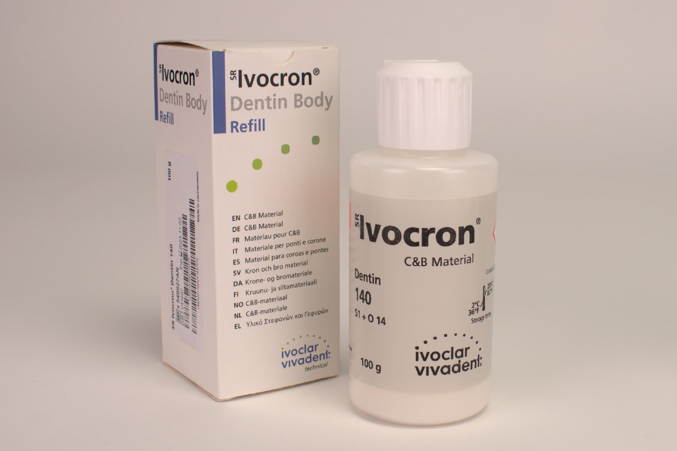 Ivocron Dentin 140/1C 100g