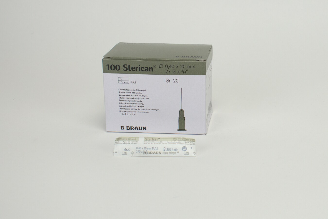 Injektionskanyl Sterican 27G 0,40x20mm 100st