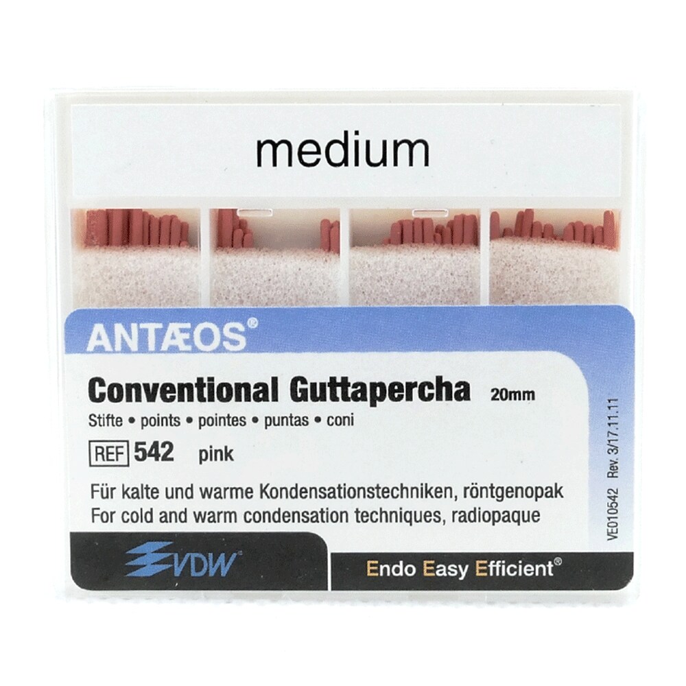 Guttaperka rosa Medium 100st