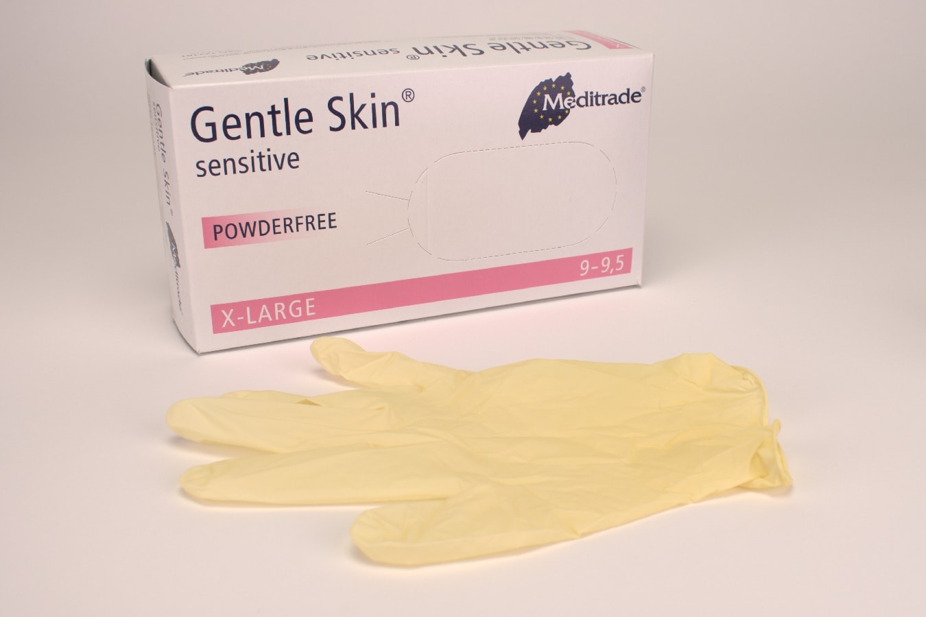 Handske Latex Gentle Skin Sensitive PF XL 100st