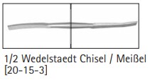 Silver Line Benmejsel 1/2