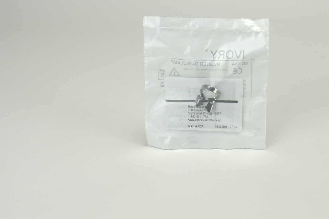 Kofferdamklammer Ivory 13AT