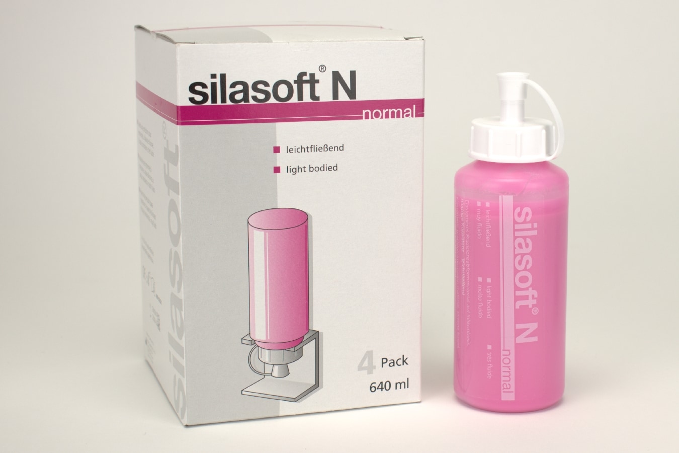 Silasoft Normal flaska 4x160ml