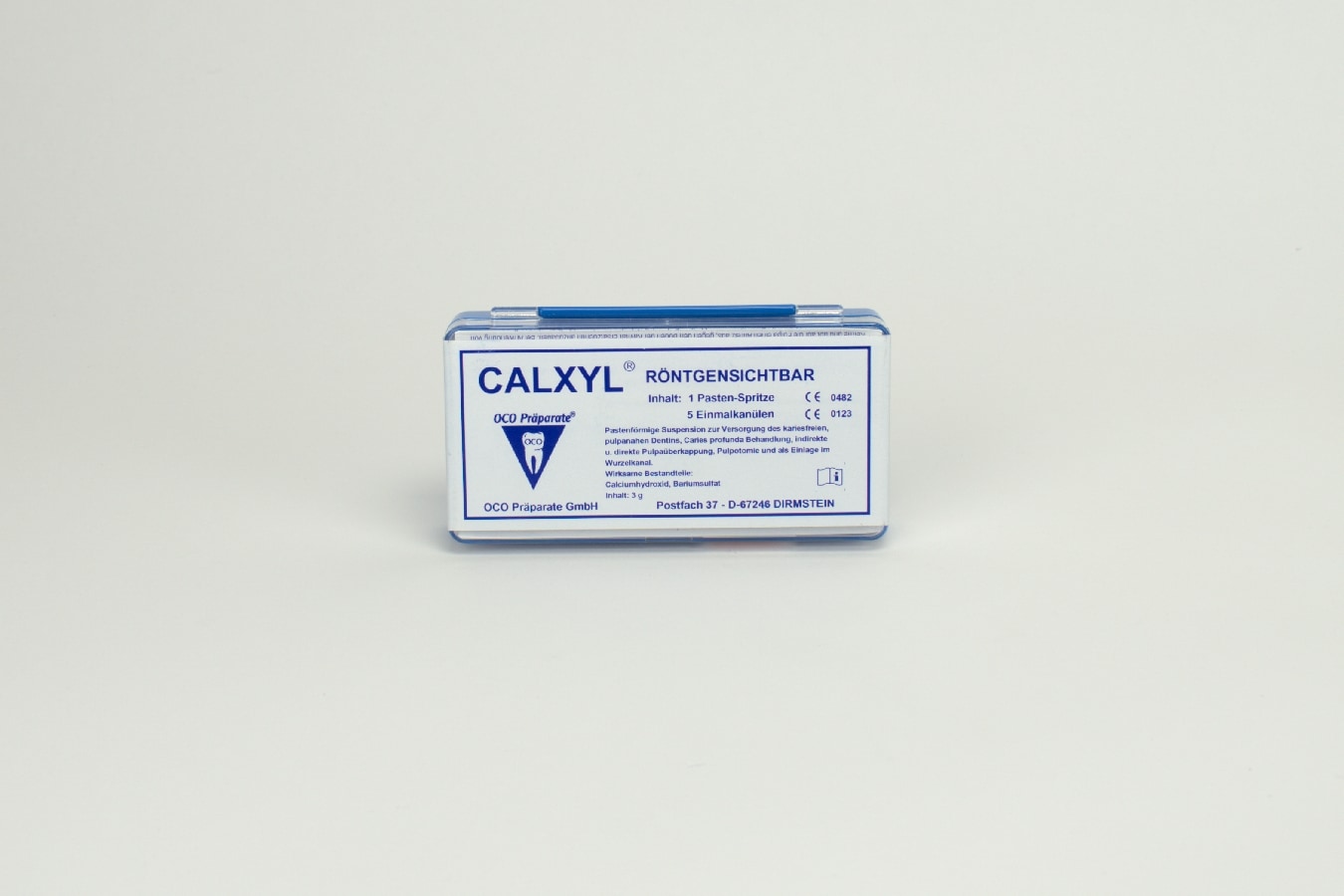 Calxyl blå Spruta 3g calciumhydroxid