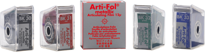 Arti-Fol Metallic Ds Svart/Röd 22mm BK1028