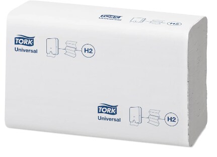 Tork Xpress® H2 Universal Handduk vit 2-lagers 4740st