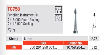 Vst HM Perio 3 TC758.012 3st