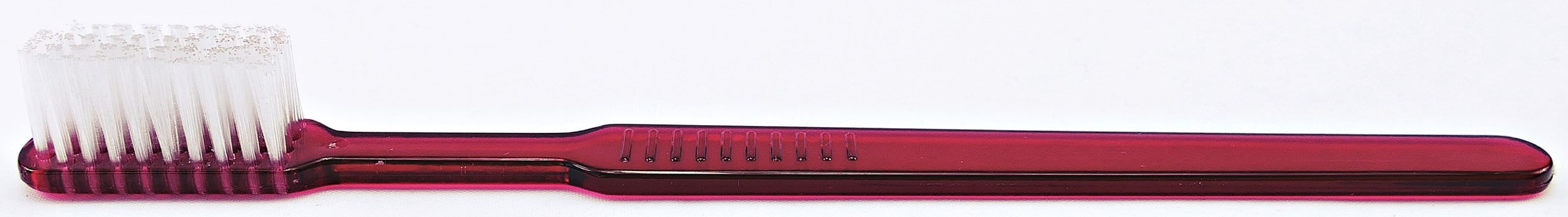 Engångstandborste D-Touch med tandkräm röd 100st