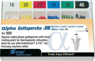 Alpha Guttaperka Taper 06 20 gul 60st