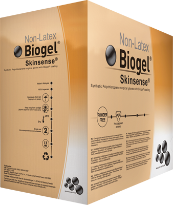OP handske Biogel Skinsense stl 9,0 PF 40par